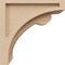 Ekena Millwork 5"W x 10"D x 10"H Classic Viola Rough Cedar Woodgrain TimberThane Corbel, Primed Tan CORUR05X10X10VIORCPR - alternate 5